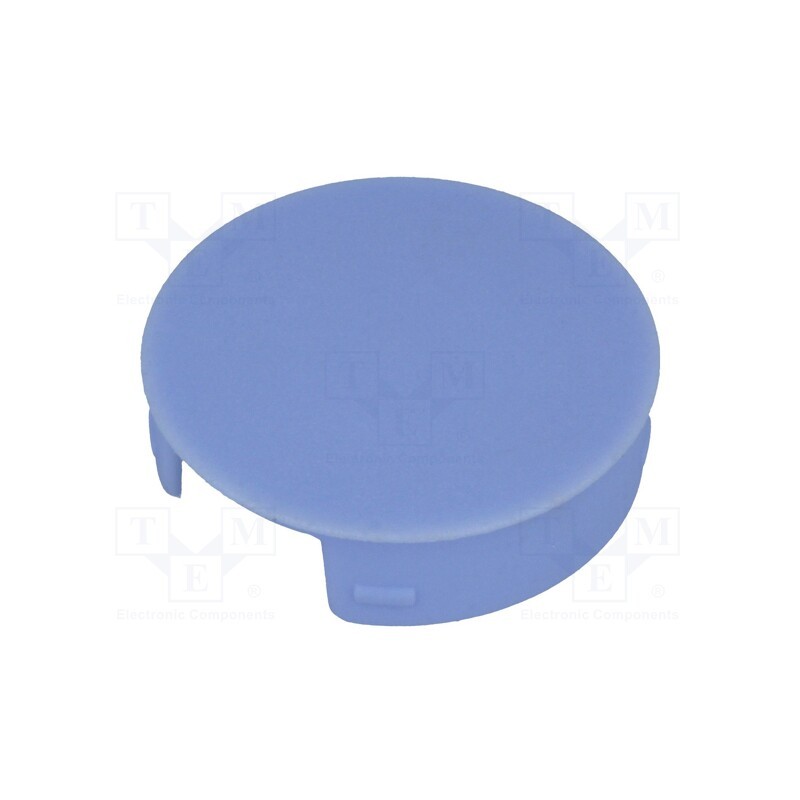 1 pcs x OKW - A3231006 - Cap, polyamide, blue, push-in, A3031,A3131