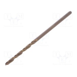 10 pcs x ALPEN-MAYKESTAG - 62600140100 - Drill bit, for metal, Ø: 1.4mm, L: 40mm, Working part len: 18mm