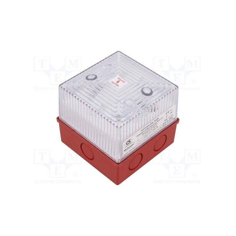 1 pcs x CLIFFORD & SNELL - 212410 - Signaller: lighting, flashing light,continuous light, FD40IS