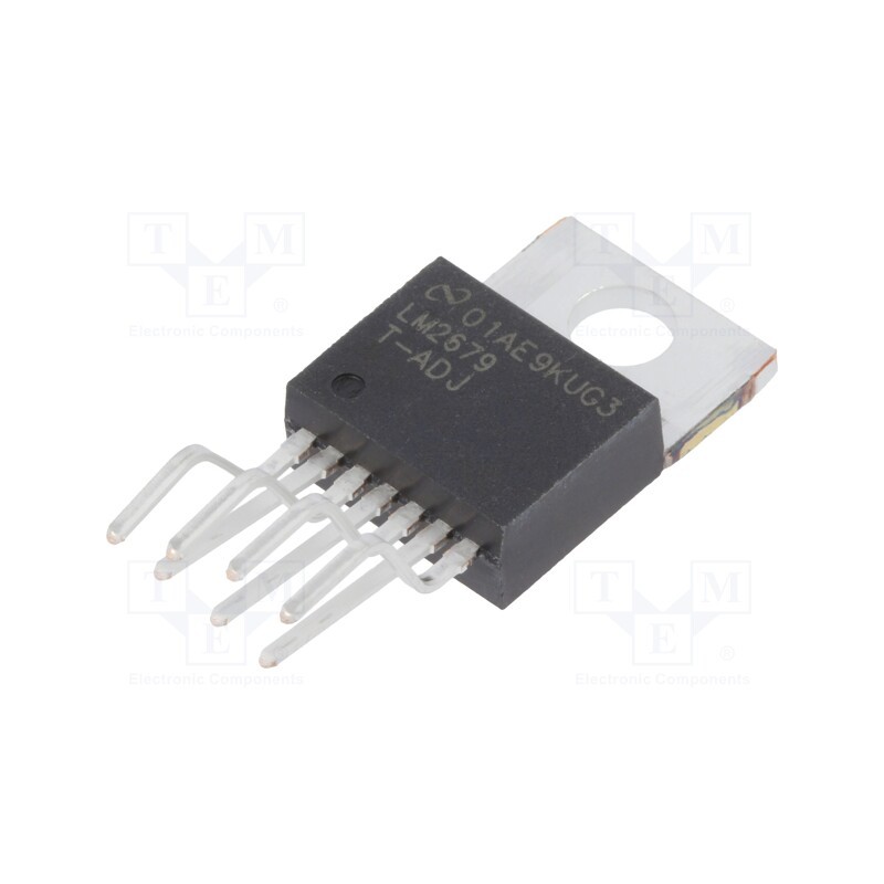 1 pcs x TEXAS INSTRUMENTS - LM2679T-ADJ/NOPB - IC: PMIC, DC/DC converter, Uin: 8÷40VDC, Uout: 1.2÷37VDC, 5A, Ch: 1