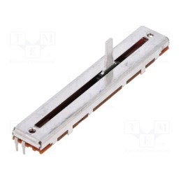 1 pcs x SR PASSIVES - CDE91N-60-B100K - Potentiometer: slide, 100kΩ, 250mW, THT, ±20%, linear, Mat: metal