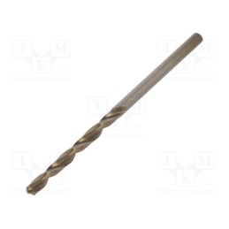 10 pcs x ALPEN-MAYKESTAG - 62600260100 - Drill bit, for metal, Ø: 2.6mm, L: 57mm, Working part len: 30mm