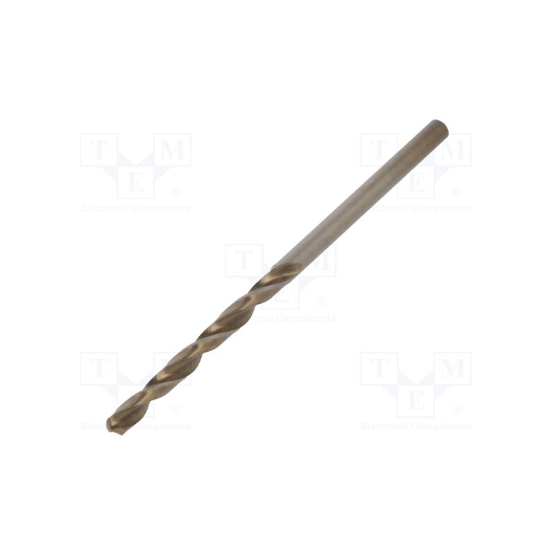 10 pcs x ALPEN-MAYKESTAG - 62600260100 - Drill bit, for metal, Ø: 2.6mm, L: 57mm, Working part len: 30mm