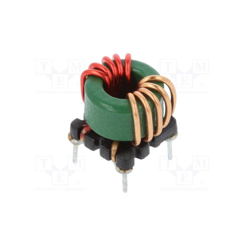 1 pcs x TRACO POWER - TCK-096 - Inductor: wire, THT, 160uH, 6.75mΩ, -40÷105°C, ±35%, 11x11x9.1mm
