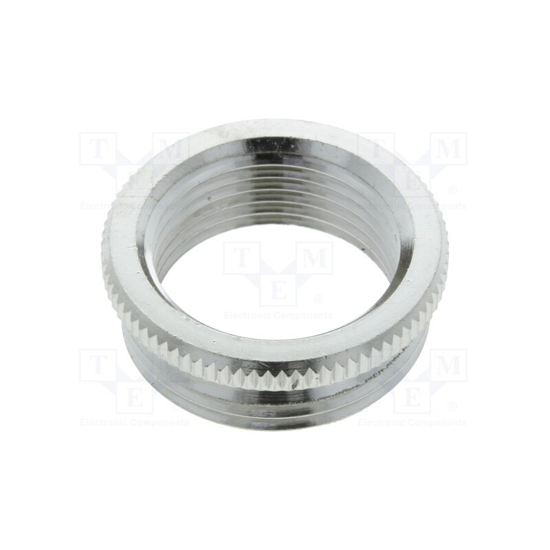 1 pcs x LAPP - 52104230 - Thread adapter, Int.thread: PG13,5, Ext.thread: M25, brass, nickel