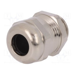 1 pcs x HUMMEL - 1.609.1611.50 - Cable gland, M16, 1.5, IP68, brass, Body plating: nickel