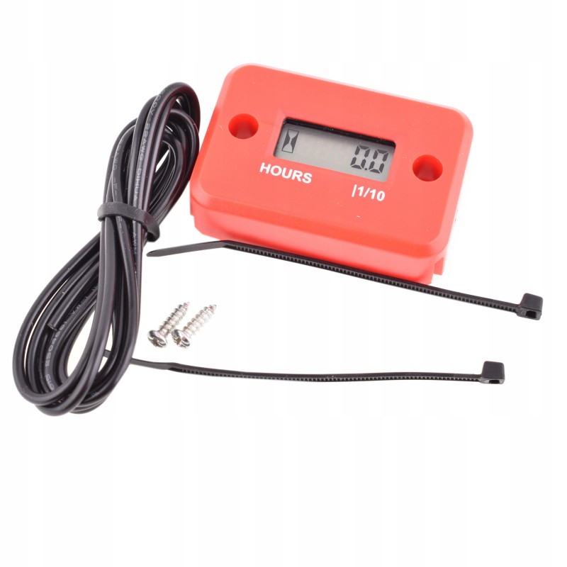 Hour meter for universal quad cross motorcycle