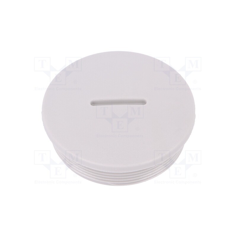 1 pcs x HUMMEL - 1.251.5000.50 - Stopper, M50, 1.5, IP54, polyamide, grey, V-N-FS, Thread: metric