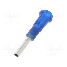 10 pcs x FISNAR - 8001123 - Needle: steel, 0.5', Size: 12, straight, 2.27mm, Body: black-blue