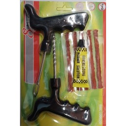 Repair kit for flying tires and string