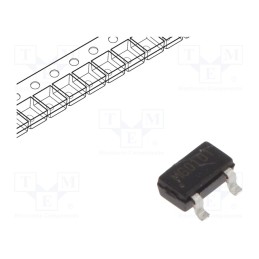 1 pcs x COTO TECHNOLOGY - RR122-1B92-511 - Sensor: magnetic field, 1.7÷5.5VDC,3VDC, 10kHz, -40÷85°C, SOT23-3