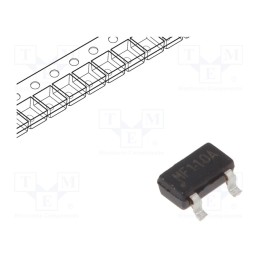 1 pcs x COTO TECHNOLOGY - RR122-1F22-511 - Sensor: magnetic field, 1.7÷5.5VDC,3VDC, 10Hz, -40÷85°C, SOT23-3