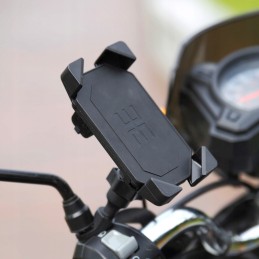 Motorcycle phone holder usb charger 2a