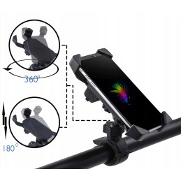 Motorcycle phone holder usb charger 2a