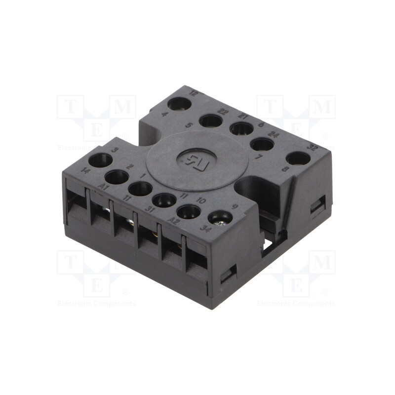 1 pcs x CROUZET - 79694002 - Relays accessories: socket, PIN: 11, on panel