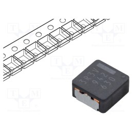 1 pcs x PANASONIC - ETQP4M3R3KVK - Inductor: wire, SMD, 3.3uH, 7.6A, 14.1mΩ, ±20%, 8.5x8x4mm, -40÷150°C