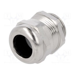 1 pcs x HUMMEL - 1.609.2016.50 - Cable gland, M20, 1.5, IP68, brass, Body plating: nickel