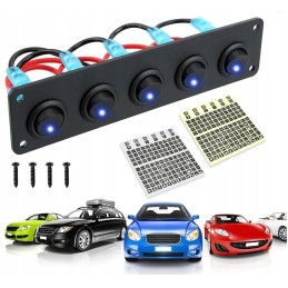 LED switch panel for rv cars 12 24v