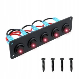 LED switch panel for rv cars 12 24v