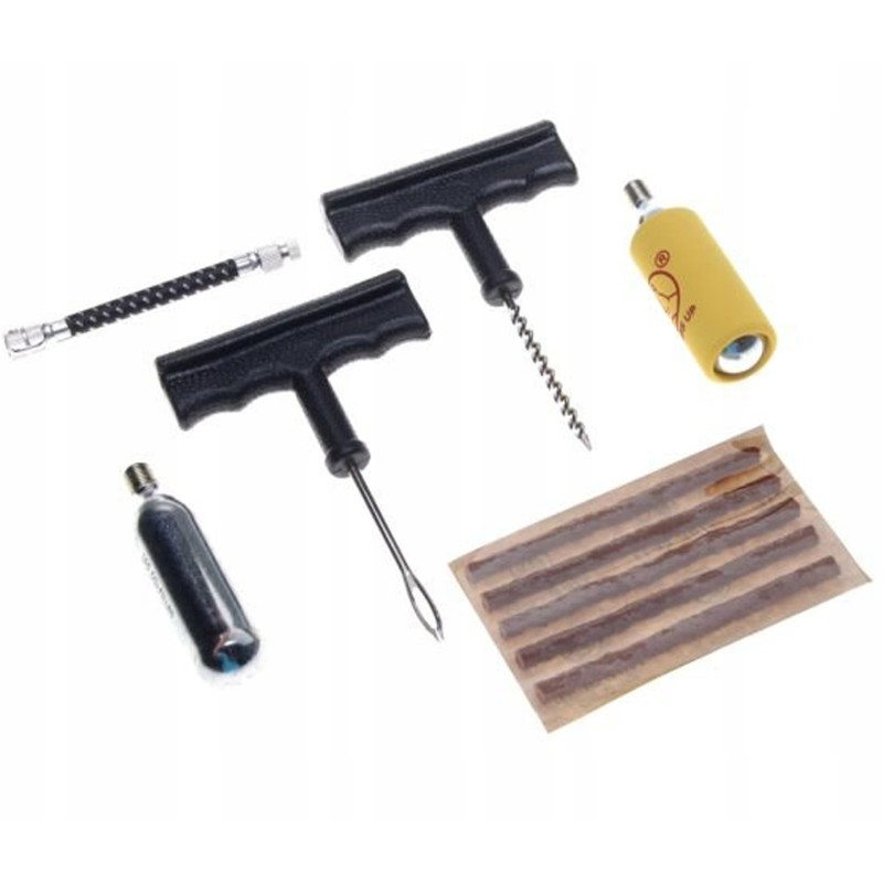Co2 quad atv tire repair kit