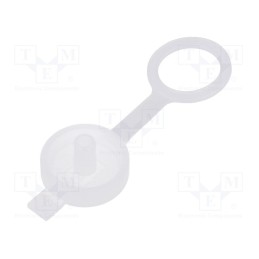 1 pcs x STu00c4UBLI - 23.5140-33 - Transparent, Accessories: socket cover, IP65