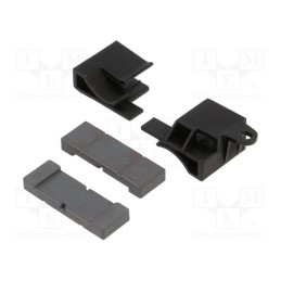 1 pcs x KEMET - ESD-FPD-16-1 - Core: ferrite, for flat cable, A: 37mm, B: 25.4mm, C: 10mm, D: 12.7mm