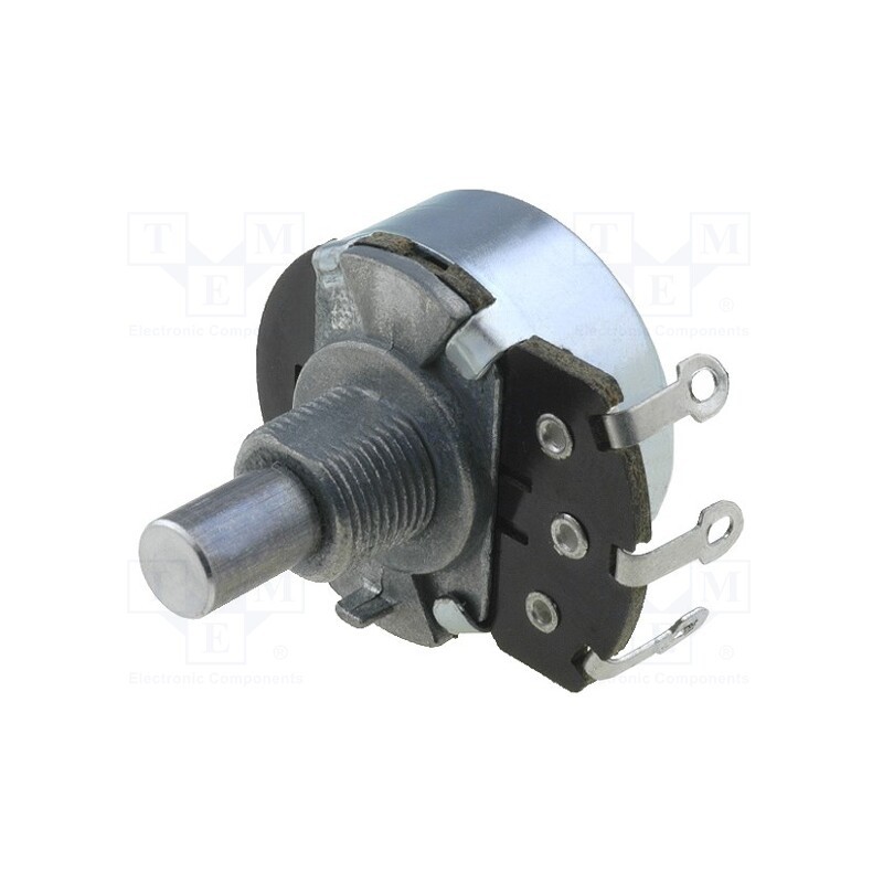 1 pcs x TELPOD - PR-246 220K A 20P1 - Potentiometer: shaft, single turn, 220kΩ, 500mW, ±20%, soldered