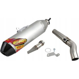 Exhaust muffler fmf ssaln 4 1rct cf kawasaki kx 450 2020 2023