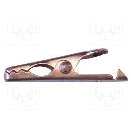 1 pcs x MUELLER ELECTRIC - BU-30C - Crocodile clip, 5A, Grip capac: max.4.8mm, Overall len: 28mm