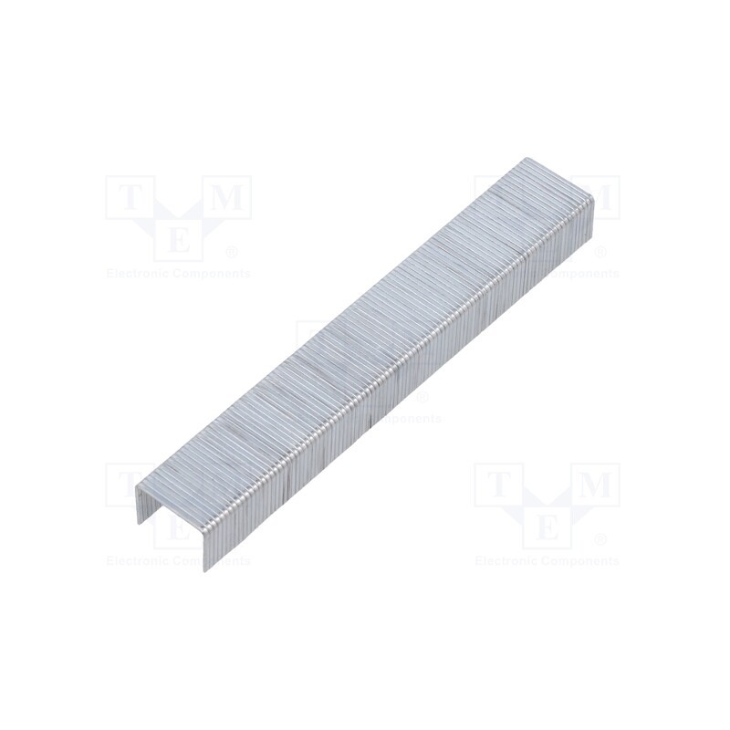 5 pcg x MEGA - 55208 - Staples, Width: 11.3mm, L: 8mm, steel, 1000pcs, TYP 53, MGA-55024