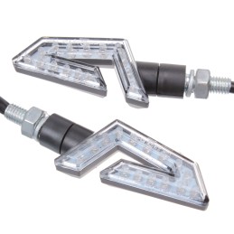 Direction indicators directions arrow 15 led zigzag gsr