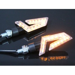 Direction indicators directions arrow 15 led zigzag gsr