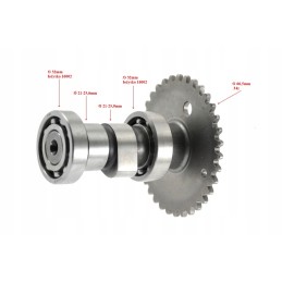 Camshaft 50ccm scooter 4t 139qmb gy6