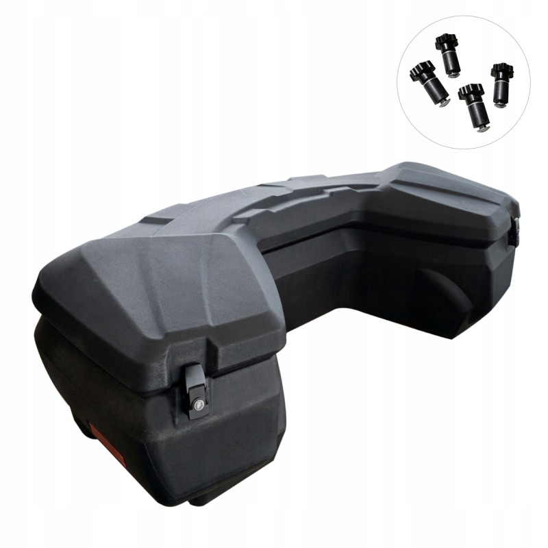 Quad ATV trunk, two Polaris TGB Segway helmets