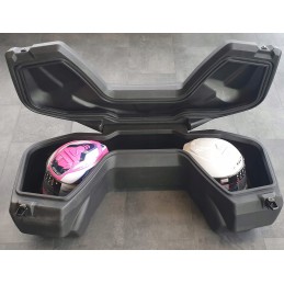 Quad ATV trunk, two Polaris TGB Segway helmets