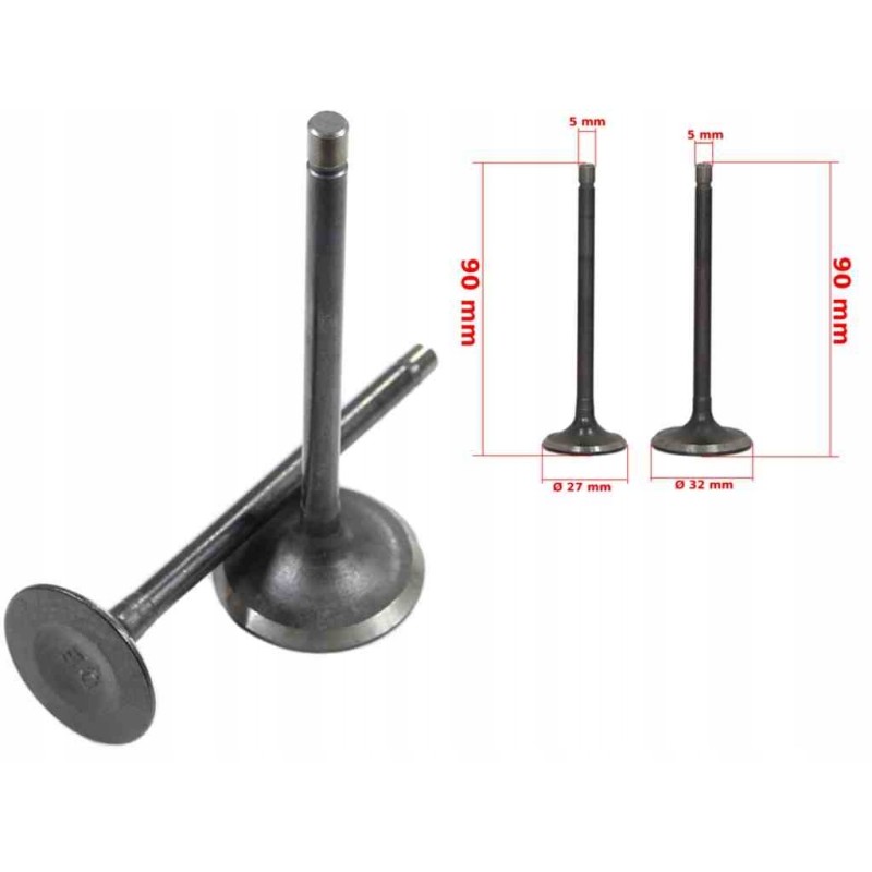 Head valves atv 200 cg quad bashan loncin shineray linhai kingway