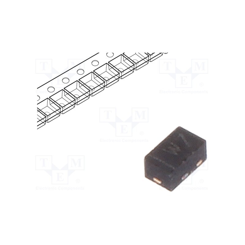 5 pcs x DIODES INCORPORATED - BZT52C4V7LP-7 - Diode: Zener, 0.25W, 4.7V, SMD, , X1-DFN1006-2