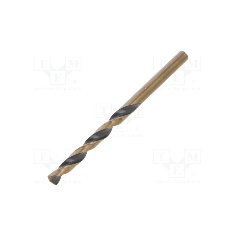 5 pcs x PROLINE - 79051 - Drill bit, for metal, Ø: 5.1mm, Features: grind blade