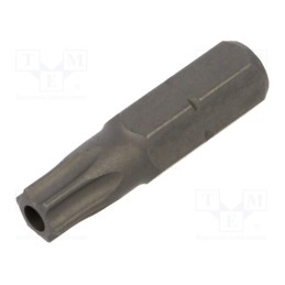 1 pcs x KING TONY - 102530U - Screwdriver bit, Torx® with protection, T30H, Overall len: 25mm