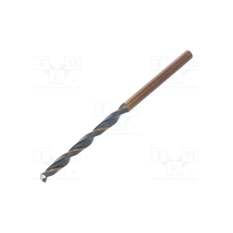 10 pcs x ALPEN-MAYKESTAG - 62600310100 - Drill bit, for metal, Ø: 3.1mm, L: 65mm, Working part len: 36mm