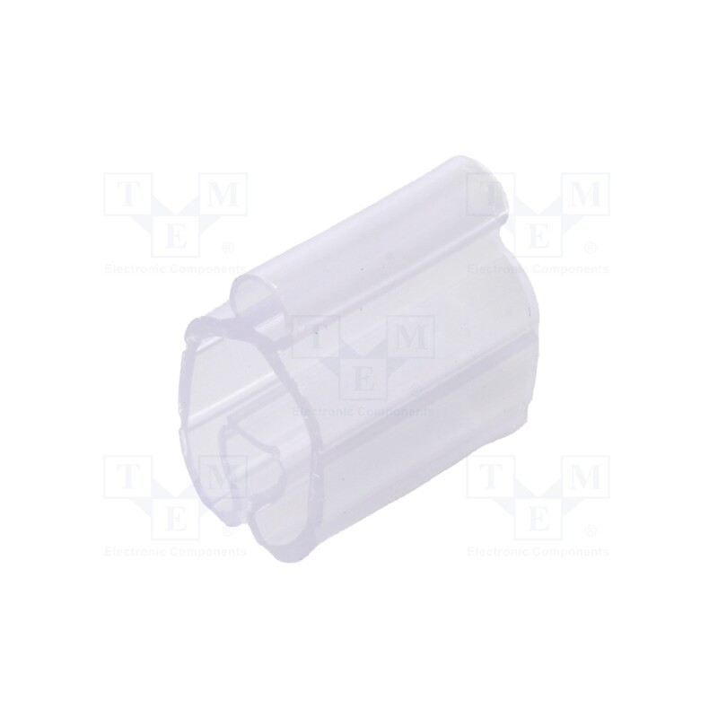 1 pcg x PARTEX - PT+30015A - Markers, 8÷16mm, PVC, transparent, -30÷60°C, PT+30, UL94V-0, W: 10mm