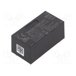 1 pcs x RECOM - RAC20-12DK/277 - Converter: AC/DC, 20W, 85÷305VAC, Usup: 120÷430VDC, Uout: 12VDC