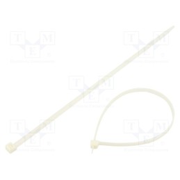 1 pcg x RADPOL - TOOCW036807601 - Cable tie, L: 368mm, W: 7.6mm, polyamide, 540N, natural, 100pcs.