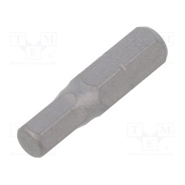 2 pcs x BETA - 861PE/5 - Screwdriver bit, hex key, HEX 5mm, Overall len: 25mm