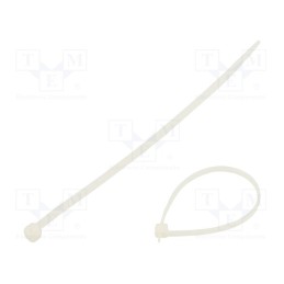 1 pcg x RADPOL - TOOCW020004801 - Cable tie, L: 200mm, W: 4.8mm, polyamide, 220N, natural, 100pcs.