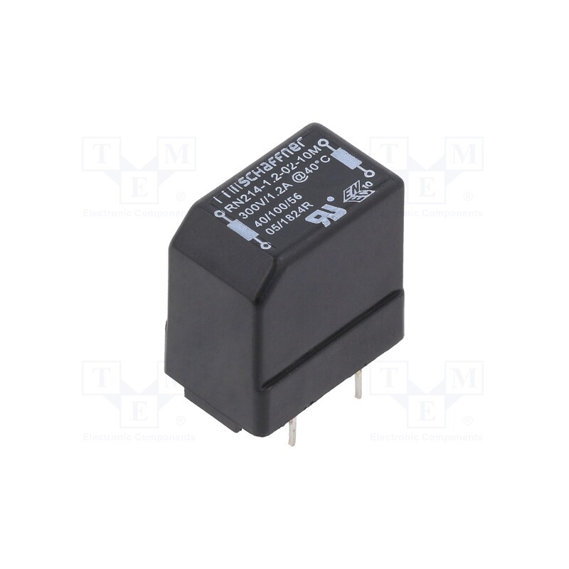 1 pcs x SCHAFFNER - RN214-1.2-02-10M - Inductor: wire with current compensation, THT, 10mH, 1.2A, 195mΩ