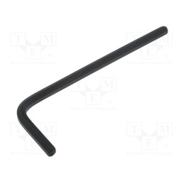 1 pcs x C.K - T4411 03 - Wrench, hex key, HEX 3mm, Overall len: 63mm, Chrom-vanadium steel