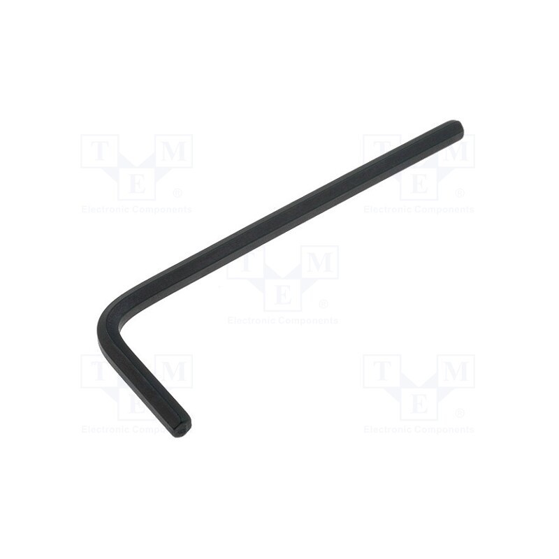 1 pcs x C.K - T4411 03 - Wrench, hex key, HEX 3mm, Overall len: 63mm, Chrom-vanadium steel