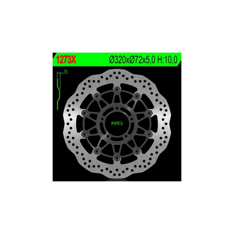 Ng front brake disc Ducati Monster 1100 dia