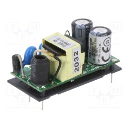 1 pcs x TDK-LAMBDA - KPSB6-15 - Converter: AC/DC, 6W, 90÷264VAC, 15VDC, Iout: 0.4A, 81%, THT, KPSB6